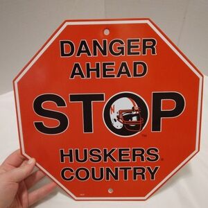 Nebraska huskers wall sign 12x12